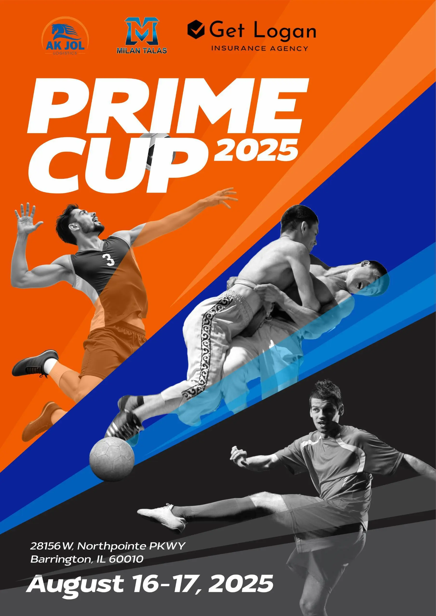 Prime Cup 2025 Tournament Flyer
